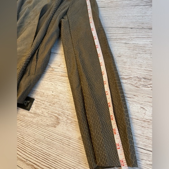 NWT BlankNYC by Anthropologie Snakeskin Draped Blazer Jacket Coat Cardigan XS - Picture 11 of 15